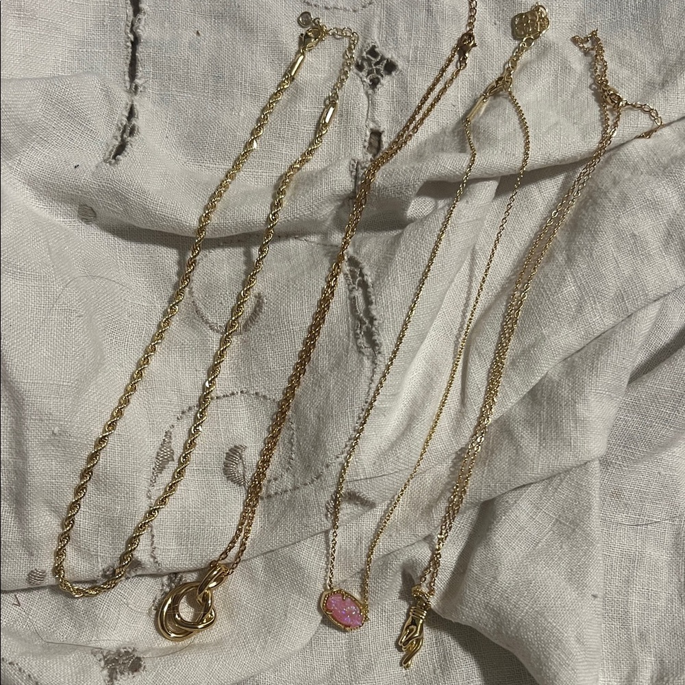 Necklaces! One of each available.